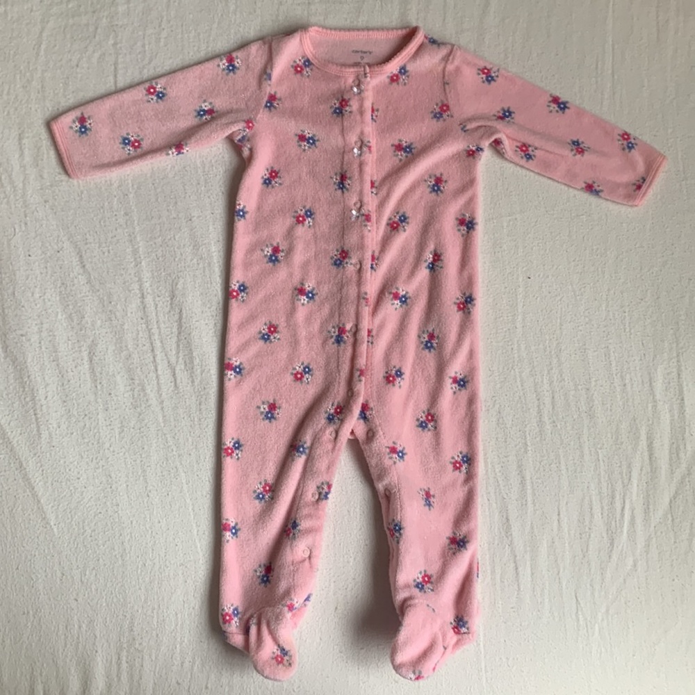 Pink Carters Baby Jumpsuit